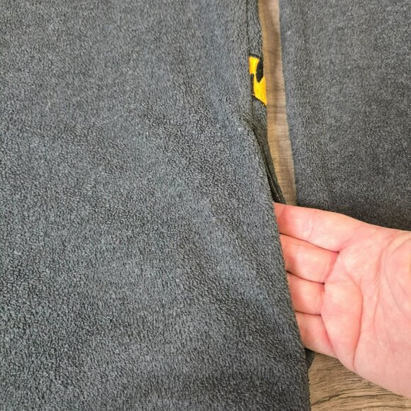 Disney Tigger Gray Pullover Fleece 1/4 Zip Sweatshirt XL Mock Neck Embroidered - Picture 7 of 11